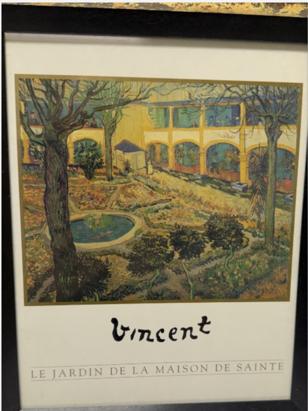 VAN GOGH PRINTS -- Gold & Black Gallery Frame, Ready to Hang, Set of 2, 9.5x11.5 - Picture 6 of 10